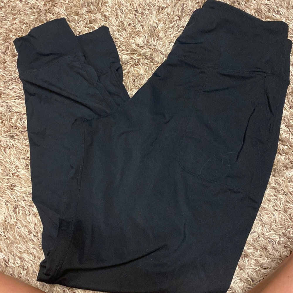 Black joggers